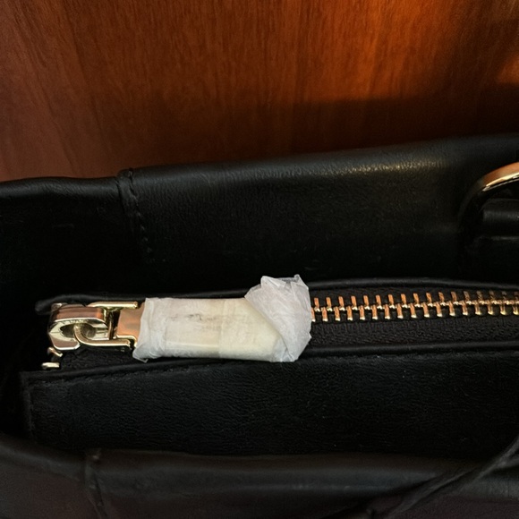 Karl Lagerfeld Sandra black leather tote BNWT - Picture 9 of 10